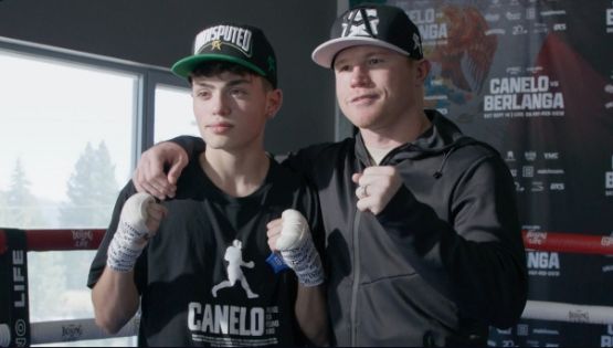 ‘Canelo’ Álvarez cumple sueño de un joven boxeador con fibrosis quística y entrena con él: “Si está llorando de felicidad, llore”