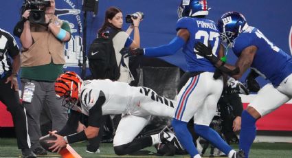 Bengals rasguña triunfo ante Giants de la mano de Joe Burrow en el Sunday Night Football