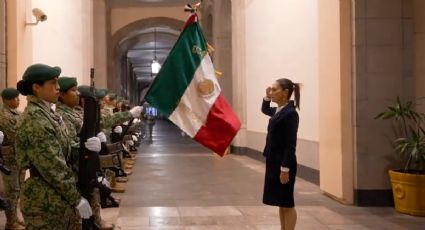 “Buenos días, señora presidenta”: militares se cuadran y saludan cada mañana a Sheinbaum a su arribo a Palacio Nacional