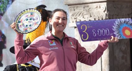 Alejandra Valencia, arquera a la que Ana Guevara le redujo su beca, gana medalla de bronce en el Mundial de Tiro con Arco Tlaxcala 2024