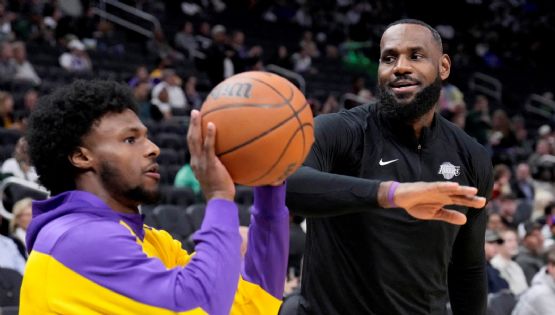 Parejas históricas: Los Griffey, primeros padre e hijo en jugar juntos en la MLB, atestiguarán el debut de LeBron y Bronny James en la NBA