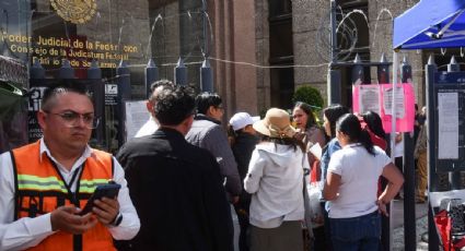 Trabajadores del Poder Judicial en San Lázaro continuarán en paro parcial