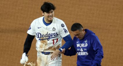 Shohei Ohtani da susto a los Dodgers al sufrir dislocación parcial del hombro; cuentan con él para el Juego 3 de la Serie Mundial