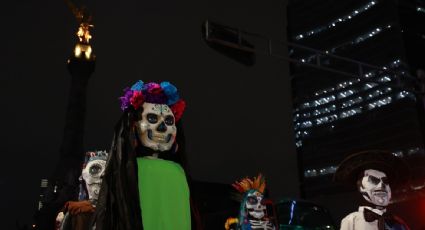 La CDMX se llena de catrinas con trajes típicos, de k-pop, prehispánicas, metaleras y ciclistas