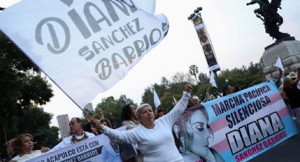 Colectivos LGBT+ marchan en la CDMX para pedir la detención de los atacantes de Diana Sánchez Barrios