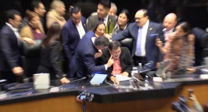 “¡A mí no me grites, te vine a pedir la palabra!”: Alejandro Moreno encara a Fernández Noroña en tribuna del Senado