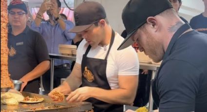 ‘Canelo’ Álvarez cambia los guantes por el mandil para ayudar en el negocio de su hermano en Guadalajara: “No tacos, no life”