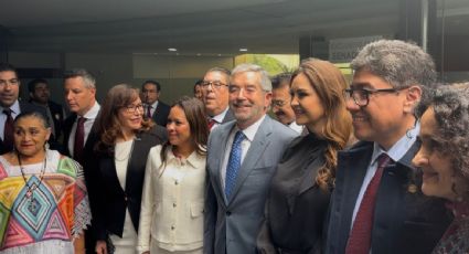 Juan Ramón de la Fuente rinde protesta en el Senado como canciller