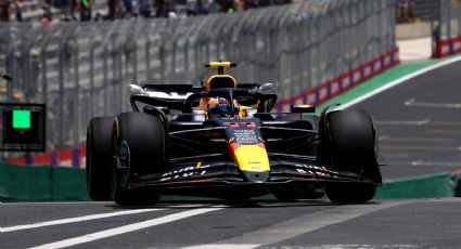 Checo Pérez, penúltimo en la primera y única práctica del Gran Premio de Brasil