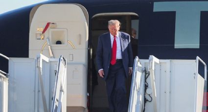 Trump arriba a Washington para reunión con Biden en la Casa Blanca