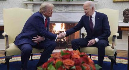 Trump resalta que "la política es dura", pero agradece a Biden por asegurar una transición pacífica