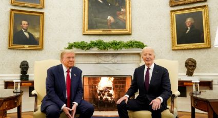 "Fue muy amable", dice Trump sobre la reunión de transición con Biden