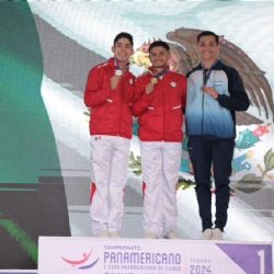 ¡Dominantes! Los mexicanos Iván Veloz y Mario Nava conquistan oro y plata en Campeonato Panamericano de gimnasia aeróbica