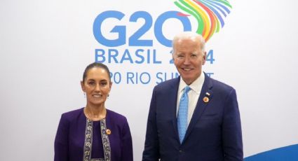 Biden y Sheinbaum hablan de migración y violencia durante encuentro de última hora en cumbre del G20