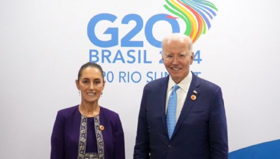 Biden y Sheinbaum hablan de migración y violencia durante encuentro de última hora en cumbre del G20