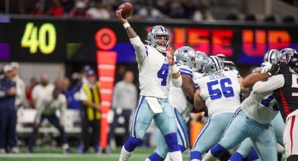 Los Cowboys caen ante los Falcons e hilvanan tres derrotas; Dak Prescott y CeeDee Lamb terminan lesionados