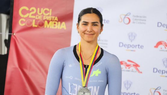 La mexicana Yarely Salazar conquista medalla de plata en Grand Prix de ciclismo en Colombia