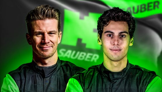 El brasileño Gabriel Bortoleto, de 20 años, y Nico Hulkenberg serán los pilotos de Sauber la próxima temporada de Fórmula 1