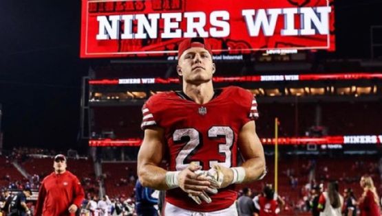 Christian McCaffrey, estrella de los 49ers, reaparecerá tras recuperarse del tendón de Aquiles: “Me siento genial”