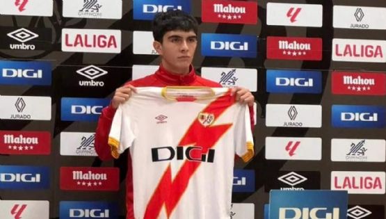 André Bayardo, futbolista mexicano de 19 años, sale de la Tercera División para llegar a las inferiores del Rayo Vallecano