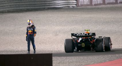 ¡Sigue la pesadilla! Checo Pérez comete un error y abandona el Gran Premio de Qatar