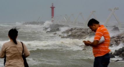 Suspenden clases en Veracruz por frente frío 14; se esperan vientos de más de 100 km/h y lluvias intensas