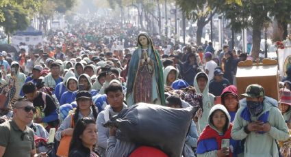 Comienza la llegada de peregrinos a la Basílica de Guadalupe; hay cierres viales en la CDMX