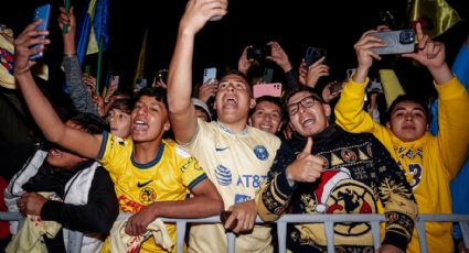 Aficionados del América 'invaden' Puebla y llevan serenata a su equipo previo a la Final de Ida ante Rayados