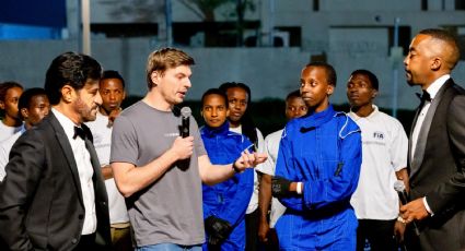 Max Verstappen cumple su castigo en Ruanda con servicio comunitario e inspira a jóvenes pilotos