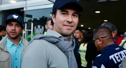 Checo Pérez asiste al Estadio BBVA de Monterrey para apoyar a 'su América' en la Final de Vuelta ante Rayados