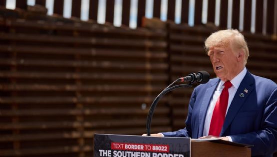 Trump anuncia que continuará la construcción del muro fronterizo con México y se queja del costo: "Es una pared muy cara"