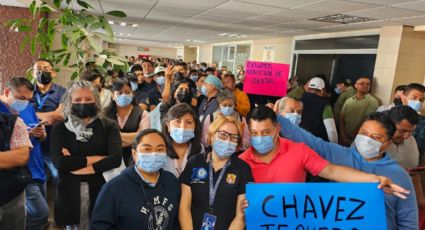 Trabajadores del Hospital Federico Gómez protestan por recortes en alimentos; director acusa ajuste presupuestal