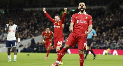 ¡De época! Doblete de Mohamed Salah en la goleada al Tottenham lo convierte en el cuarto goleador histórico del Liverpool