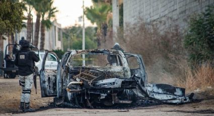 Violencia en Sinaloa: asesinan a un policía, incendian casas y explota un auto perseguido por un dron