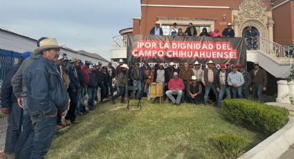 En Chihuahua campesinos cumplen 17 días de plantón por falta de entrega de apoyos de Producción para el Bienestar