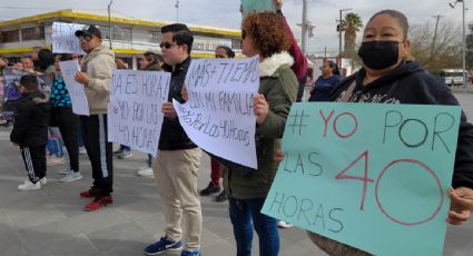 Trabajadores de maquiladoras de Ciudad Juárez marchan para exigir la reducción de la semana laboral de 48 a 40 horas