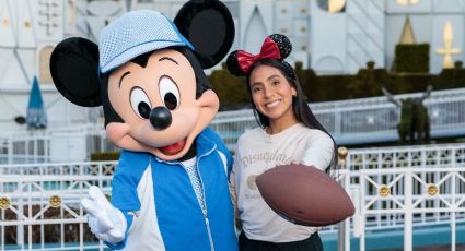 ¡Al estilo de los MVP! La mexicana Diana Flores visita a Mickey Mouse en Disneyland y es ‘reclutada’ por los Avengers