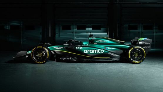 Aston Martin presenta el auto con el que competirá en la temporada 2024 de la Fórmula Uno