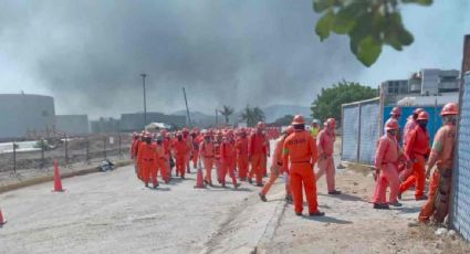 Falla en caldera en la refinería de Salina Cruz: evacúan a 300 trabajadores en obras de la planta coquizadora