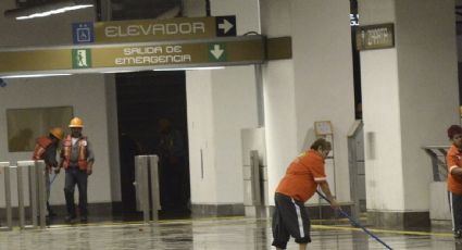 Tres personas quedan atrapadas en elevador de la estación Zapata de la Línea 3 del Metro