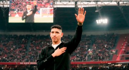 El mexicano Edson Álvarez recibe homenaje del Ajax y es ovacionado por la afición: “Siempre será tu casa”