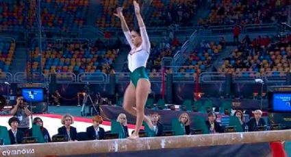 ¡En la élite! La mexicana Cassandra Loustalot es octava en la final de viga de equilibrio de la Copa del Mundo de Gimnasia Artística