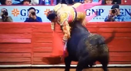 El torero Héctor Gutiérrez sufre cornada en el muslo en la corrida de la Plaza México