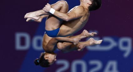 ¡Espectacular inicio! México conquista medalla de plata en clavados por equipo mixto en el&nbsp;Mundial de Natación de Doha