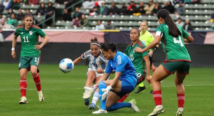 México falla un penalti y empata ante Argentina al debutar en la Copa Oro Femenil de la Concacaf