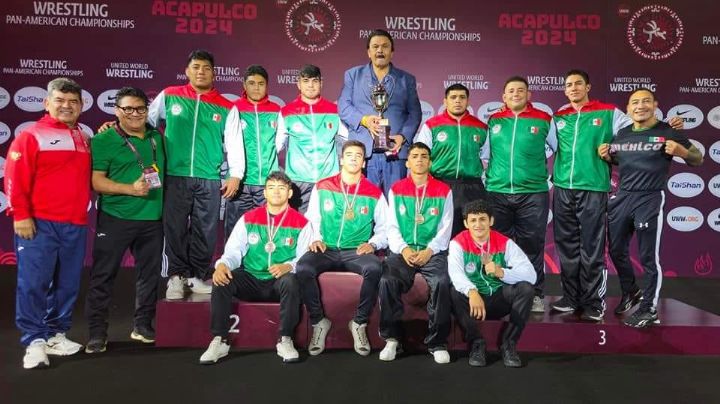 México gana dos medallas de oro y es subcampeón panamericano de lucha en Acapulco, sede del preolímpico