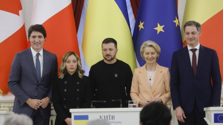 Zelenski se reúne con líderes mundiales en el segundo aniversario del comienzo de la invasión rusa a Ucrania