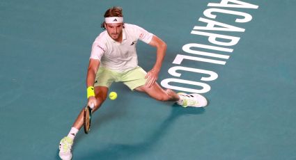 Stefanos Tsitsipas avanza en el Abierto de Acapulco y suma cinco mil dólares para la reconstrucción del puerto: "Vamos por más"