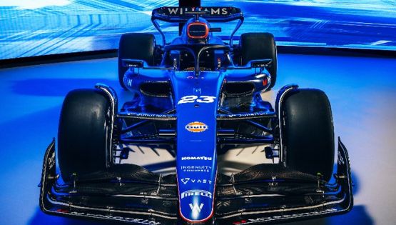 ¡Arrancan! Las escuderías Williams y Stake Team Kick Sauber presentan sus autos para la temporada 2024 de la Fórmula Uno