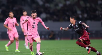 Messi juega sólo 30 minutos en el amistoso de Inter Miami ante Vissel Kobe en Japón